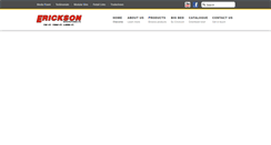 Desktop Screenshot of ericksonmfg.com